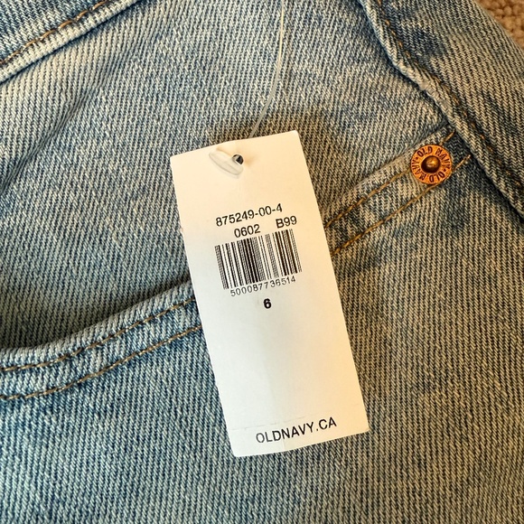 NWT Old Navy High Rise OG Loose - Light Wash - Picture 4 of 5